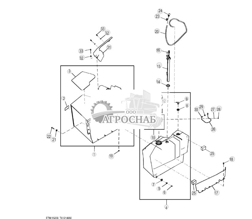 Топливная система (Engine 4045HT072-RE545795, 4045HT085-RE566007, 4045HT086-RE566132, 4045TT096-RE545793-) (294345 - 303523) - ST860120 176.jpg